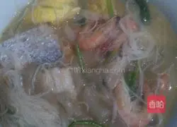 How to make seafood rice noodles Illustration 6