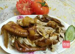 Recipe for salt-baked soy sauce chicken (rice cooker version) Illustration 12