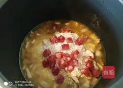 Illustration of how to make diced pork rice 4