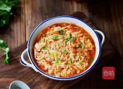 Illustration of how to make tomato and enoki mushroom risotto 18