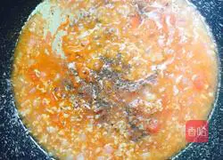 Illustration of how to make spaghetti with meat sauce 7