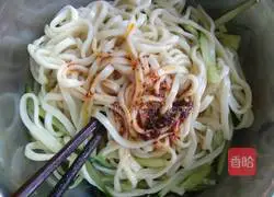 Illustration of homemade cold noodles 7