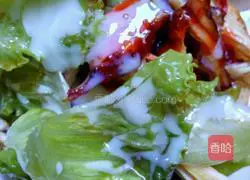 Illustration of how to make hamburgers 8