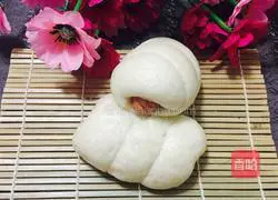 Illustration of how to make ham rolls 7