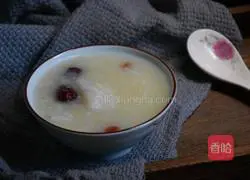 Red dates and yam porridge Illustration of how to do it 8