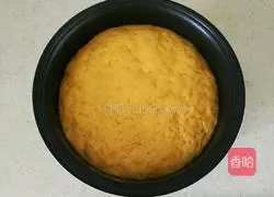 Illustration of how to make pumpkin hair cake 9