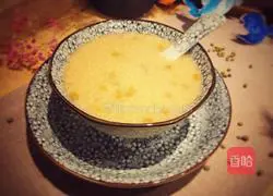 Illustration of how to make mung bean and millet porridge 7