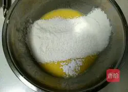 Illustration of how to make meat floss box cake 2