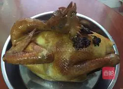 Illustration of rice cooker baked chicken 7