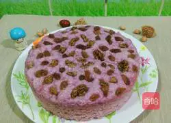 Purple sweet potato cake recipe 10