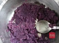 Pumpkin and Purple Sweet Potato Hair Cake Recipe Illustration 2