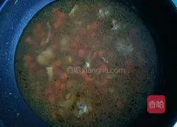 Illustration of how to make braised pork ribs with rice 5