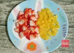 Illustration of how to make milky fruit oatmeal porridge (baby food supplement) 2