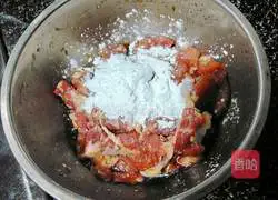 Illustration of how to make rice noodles with sliced ​​meat 3