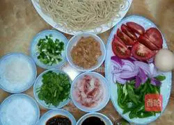 Illustration of how to make black pepper pasta 1