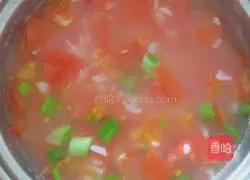 Illustration of how to make tomato porridge 6