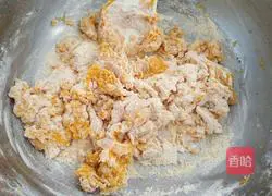 Illustration of how to make pumpkin multi-grain flower rolls 4