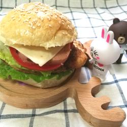 Orleans Chicken Thigh Cheeseburger