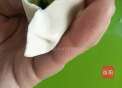 Illustration of how to make pot sticker dumplings 10