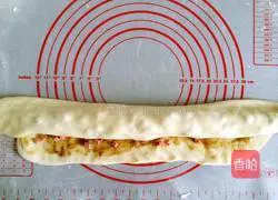 Illustration of how to make sausage rolls 9