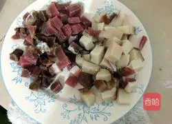 Illustration of how to make potato and bacon braised rice 3