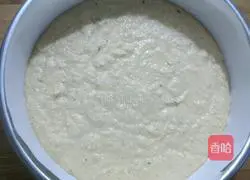 Illustration of how to make soybean and millet flour cake 4
