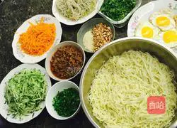 Illustration of summer cold noodles 7