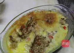 Illustration of home-style cheese baked rice 10