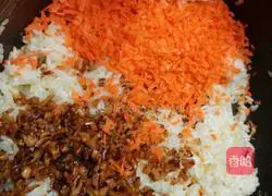 Illustration of how to make squid glutinous rice balls 6