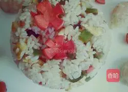 Illustration of how to make assorted braised rice 6