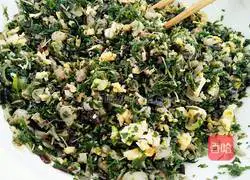 Crispy vegetables Illustration of making pancakes 6