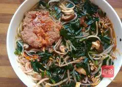 Illustration of how to make small pot rice noodles 3