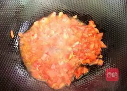 Illustration of how to make minced pork rice noodles 2