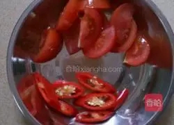 Stew Illustration of how to make fried rice noodles 3