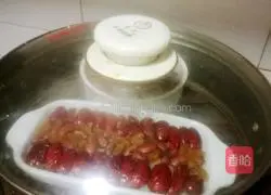 Illustration of how to make steamed rice cake 7