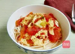 Illustration of how to make tomato cold noodles 13