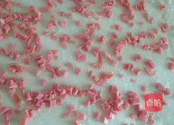 Illustration of how to make scallions and ham rolls 9