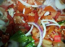 Illustration of how to make seafood and chicken risotto 8