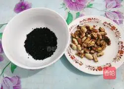 Illustration of how to make black sesame Lantern Festival 2