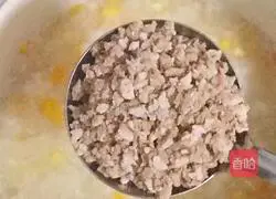 Pork polenta (baby complementary food) recipe illustration 9