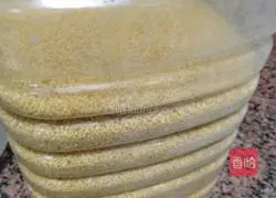 Illustration of how to make barley and adzuki bean rice porridge 4