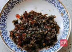 Preserved eggs and lean meat Illustration of how to make porridge 4