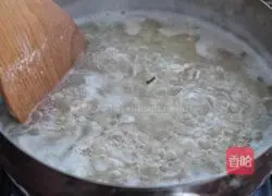 Celery Lean Pork Porridge Recipe Illustration 7