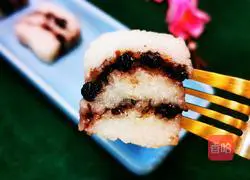 Blueberry glutinous rice cake recipe 19