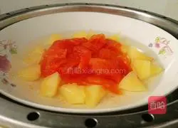 Apple tomato nutrition Illustration of how to make rice cereal 4