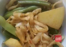 Illustration of braised noodles 14