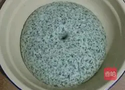 Illustration of how to make spinach steamed buns 2