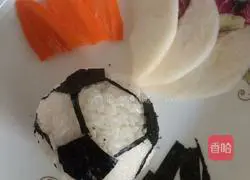 Page Brand Football⚽️Illustration of how to make rice balls 4