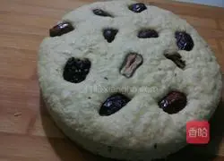Illustration of how to make soybean and millet flour cake 6