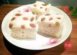 Illustration of how to make raisin cake 9